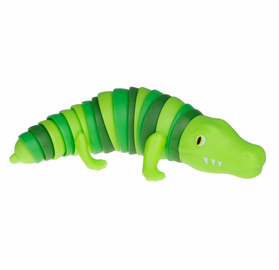 

Игрушка 1toy Гремушка крокодил 21.5х5 cm, Китай