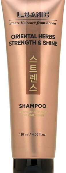 Шампунь для волос L Sanic с восточными травами для силы и блеска волос 120мл
