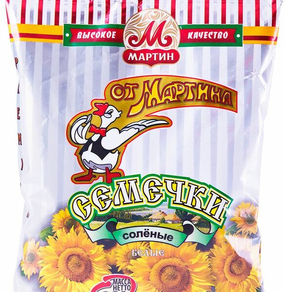 Семечки соленые белые от Мартина ТМ Мартин, 100г