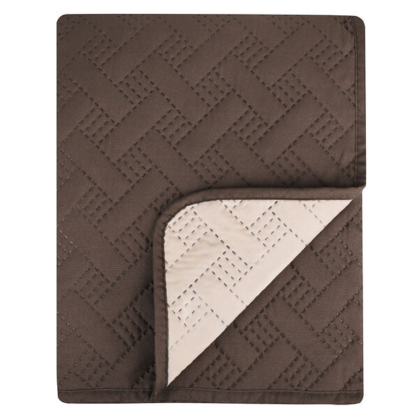 Provance покрывало стеганое однотонное 200х220см, 100% полиэстер, бежевый