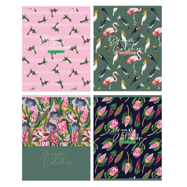 Тетрадь BG Dream catcher А5, 80 листов, в клетку, в ассортименте. Арт. ID12173