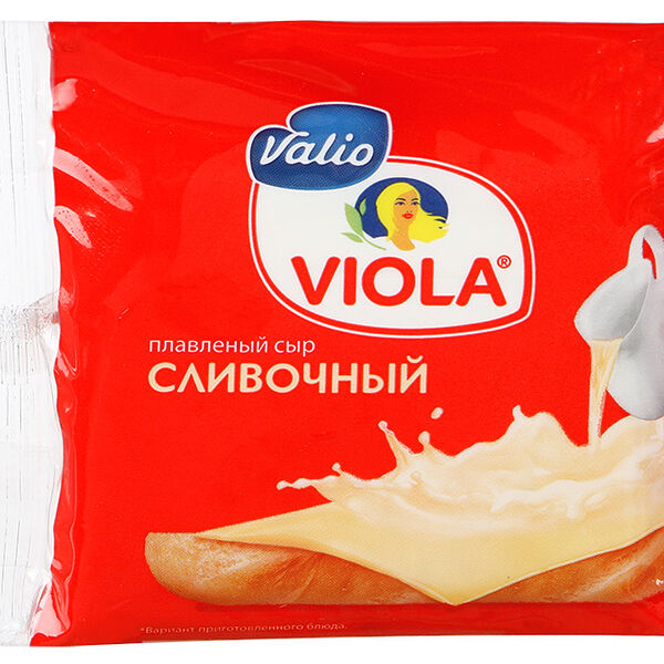 Сыр плавленый Viola Сливочный 45%