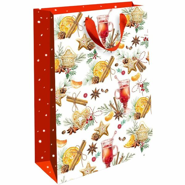 Пакет подарочный Арт и Дизайн Стандарт 180х223х100 в ассортименте