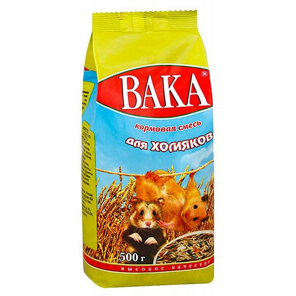 ВАКА 500гр Высокое Качество Корм для хомяков