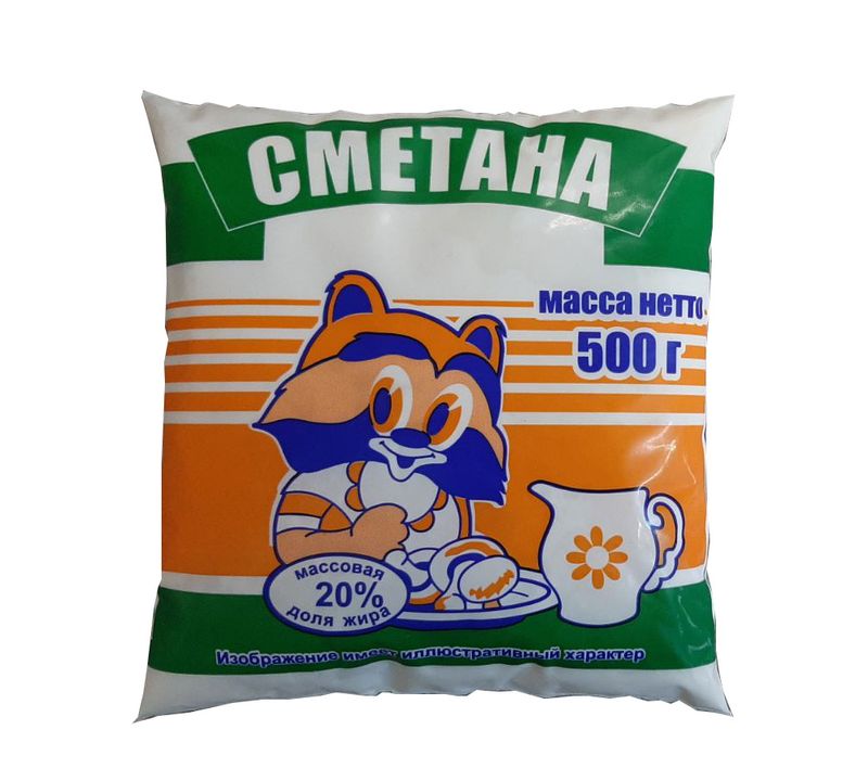 

Сметана Агрофирма Труд 20% 500 г