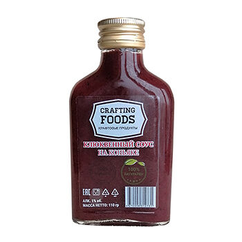 Соус Crafting Foods Брусничный на красном вине, 110г