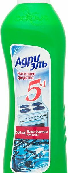 Средство Адриэль 5в1 для чистки плит и духовок, 540г