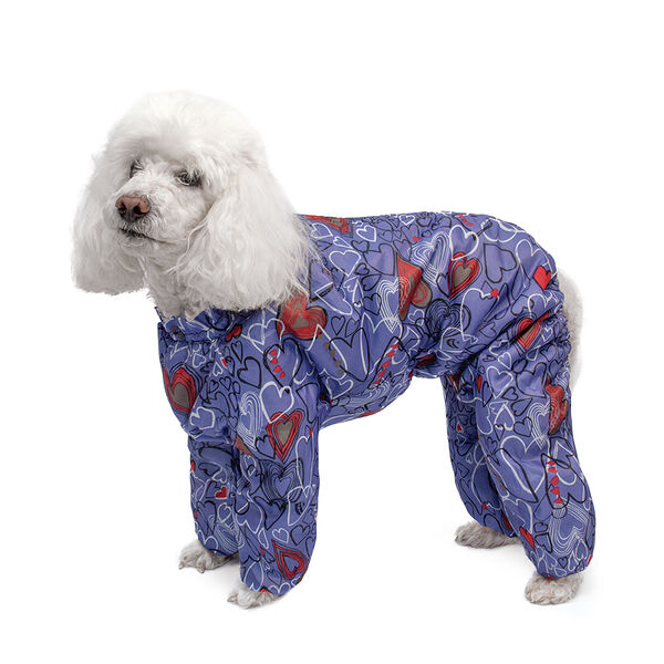 Комбинезон-дождевик для собак Gamma Карликовый пудель 25 см в ассортименте