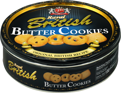 Набор сдобного печенья GPR Royal British