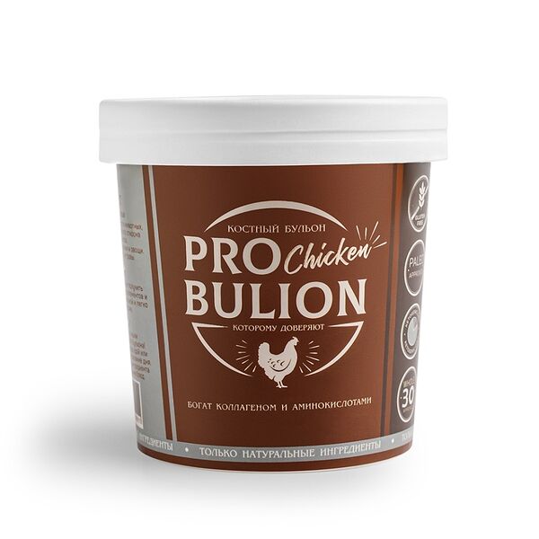 Бульон костный ProBulion куриный замороженный 300 г