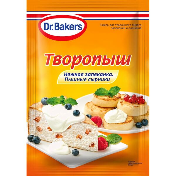 Смесь Творопыш д/твор пирогов и запеканок Dr.Bakers 60г