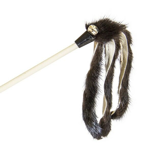 Дразнилка Норковая пальма (с натуральной норкой) 60 см