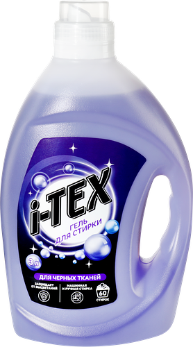 Гель для стирки черных тканей i-TEX, 3л