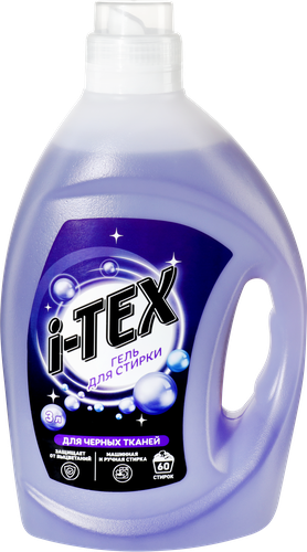 

Гель для стирки черных тканей i-TEX, 3л