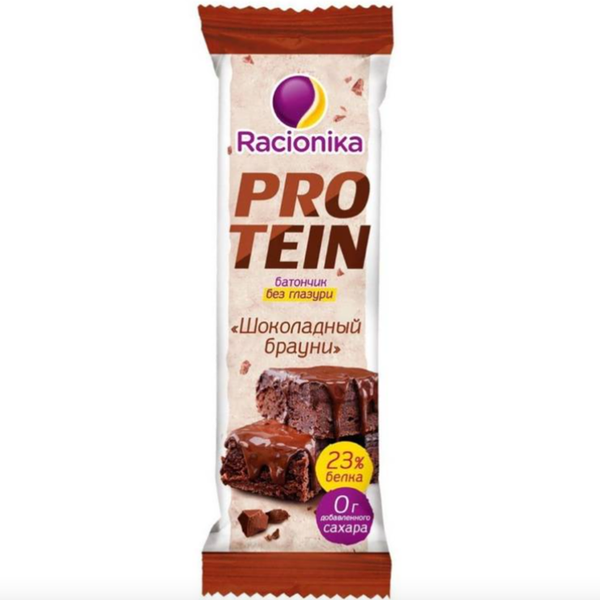 Батончик протеиновый Racionika Шоколадный брауни