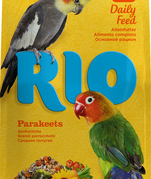 Корм для средних попугаев RIO основной