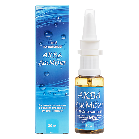 

Аква AirMore спрей назальный 30 мл
