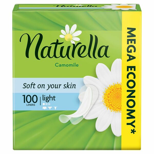 Прокладки ежедневные Naturella Camomile Light 100 шт.