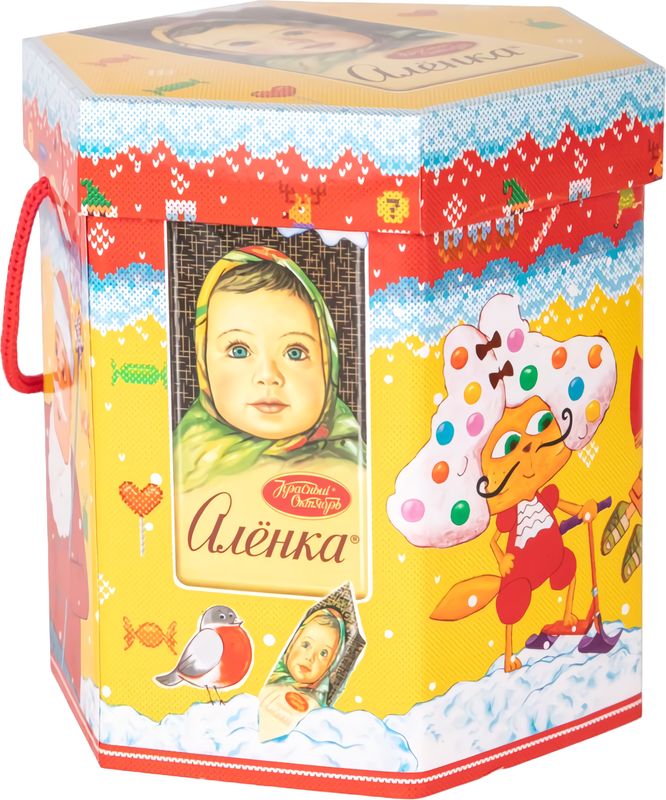 

Набор конфет Алёнка Драгоценные моменты 400 г дизайн упаковки в ассортименте