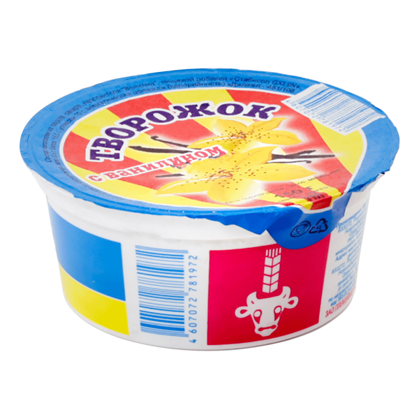 Творожок Племзавод Ирмень обезжиренный с ванилином 0.5%