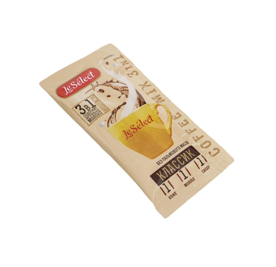 

Напиток кофейный растворимый 3 в 1 Le Select Классик 20г