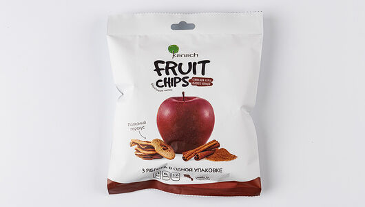 Чипсы из яблок с корицей, 25 г