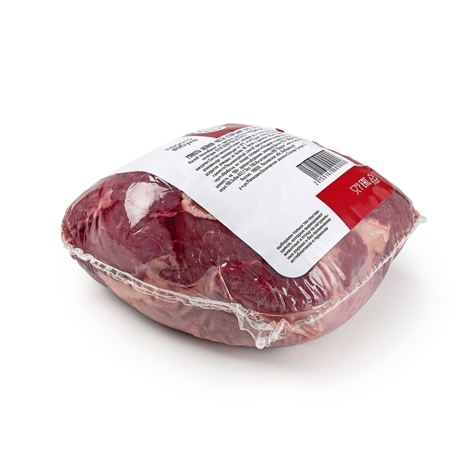 

Мякоть шейной части говяжья без кости охлаждённая халяль, Просто Азбука, Россия вес