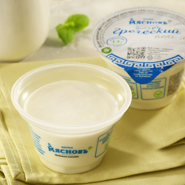 Йогурт греческий 4,6% МясновЪ Ферма