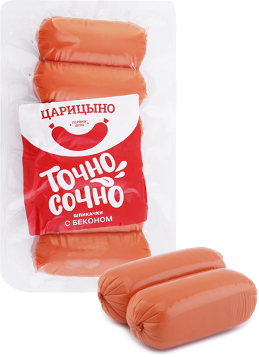 

Шпикачки Царицыно с беконом