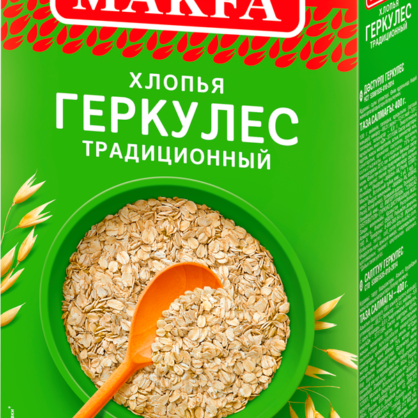 Геркулес Макфа Традиционный 400г