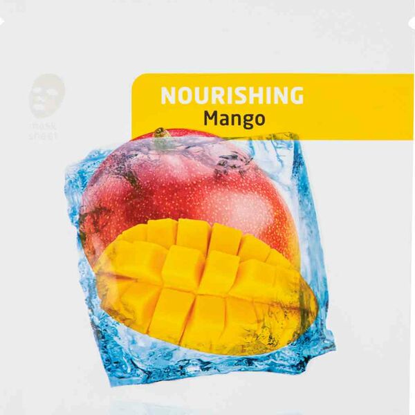 Маска для лица тканевая питательная Consly с экстрактом манго