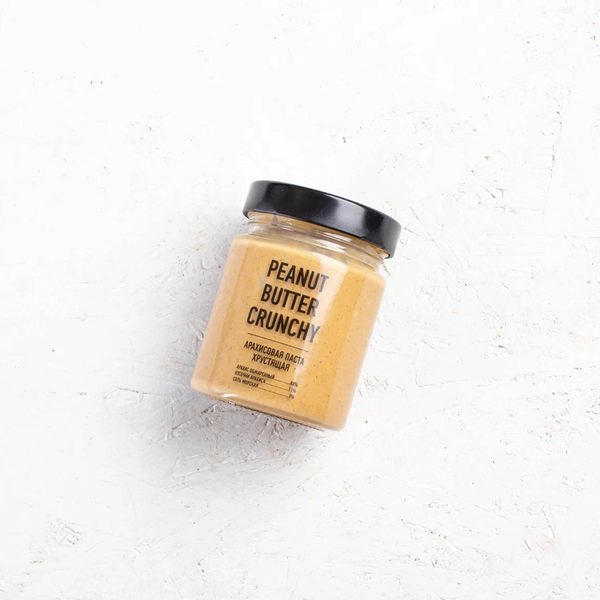 Арахисовая паста с кусочками арахиса