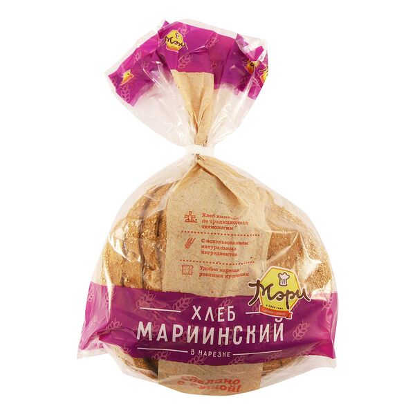 Хлеб Мэри Мариинский нарезанный