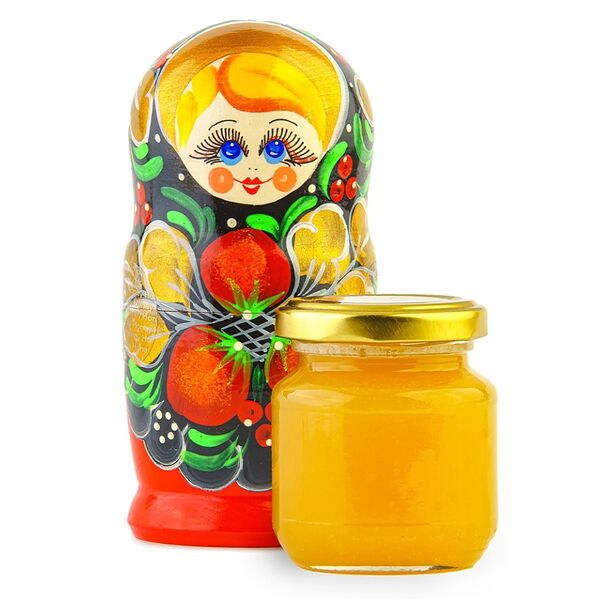 Мёд гречишно-луговой в матрёшке, «Сердце Алтая», 160 г, Горный Алтай