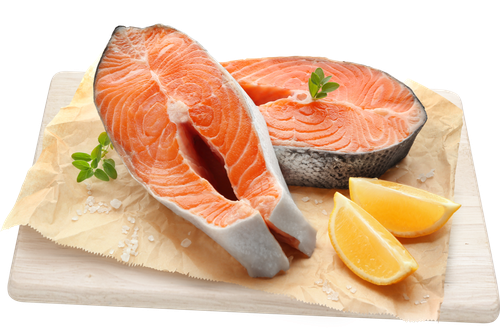 

Лосось Атлантический Лента Fresh стейк замороженный вес