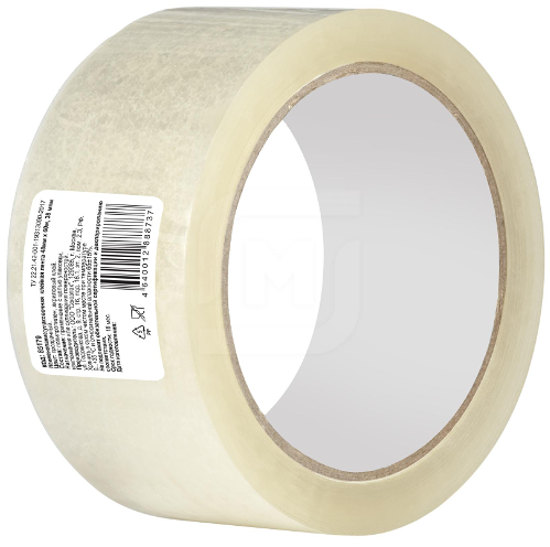 Лента липкая упаковочная прозрачная СоюзПак 48ммx60м