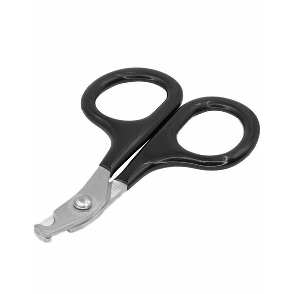 Pet Line Когтерез-ножницы DeLIGHT малый для кошек в пакете (чёрный) 1 шт