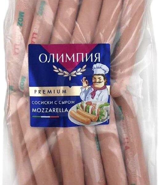 Сосиски Олимпия с сыром Mozzarella 1кг