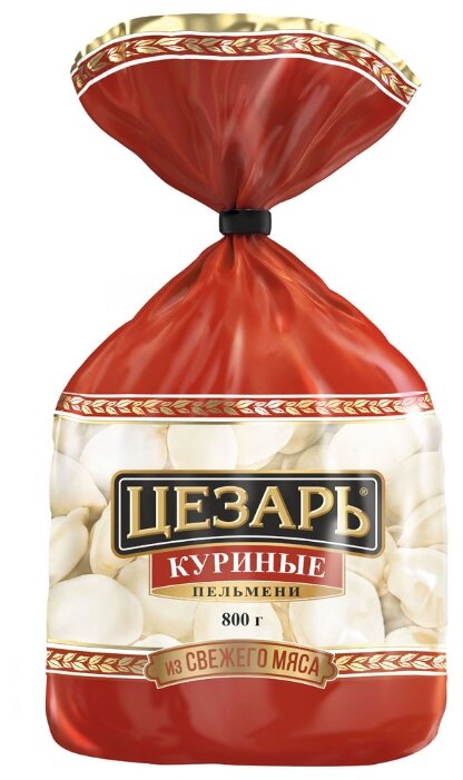 

Пельмени Цезарь Куриные 800 г