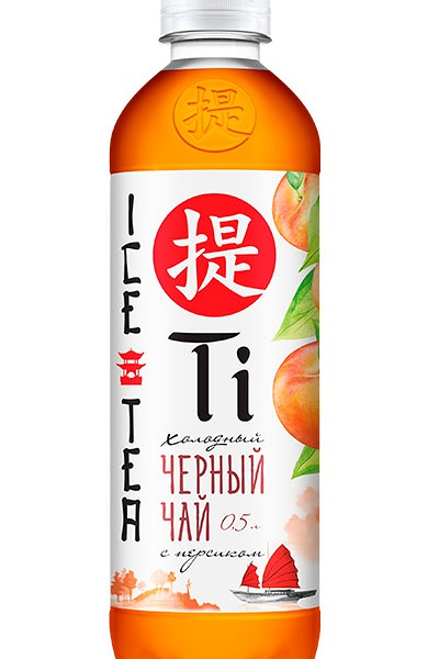 Холодный чай Ti черный персик