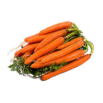 Морковь молодая с ботвой, 1 пучок