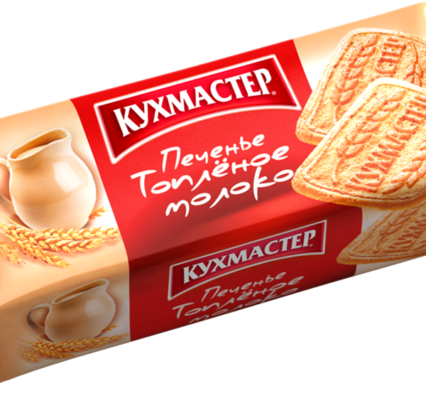 Печенье Кухмастер с топлёным молоком, 170г