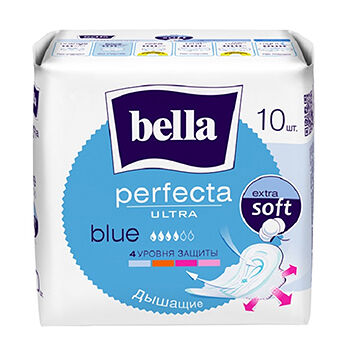 Прокладки Bella Perfecta Ultra Blue гигиенические 10 шт