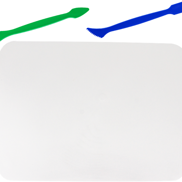 Доска для лепки PROF-PRESS А4, с бортом и 2 стеками, белая в ассортименте