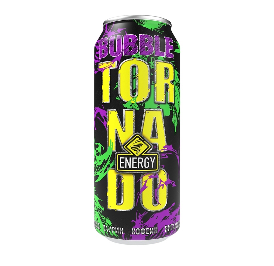 

Напиток энергетический Tornado Energy Bubble 450 мл