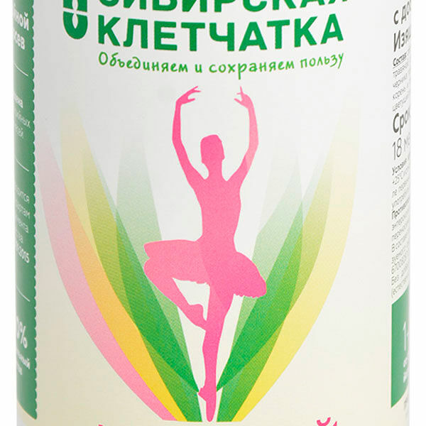 Сибирская клетчатка Изящный силуэт 170 г