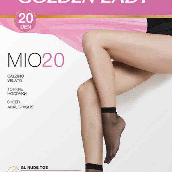 Носки женские Golden Lady Mio цвет: melon/телесный, 20 den, 2 пары