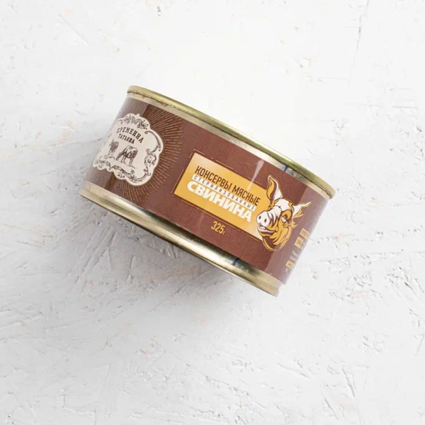 Свинина тушёная