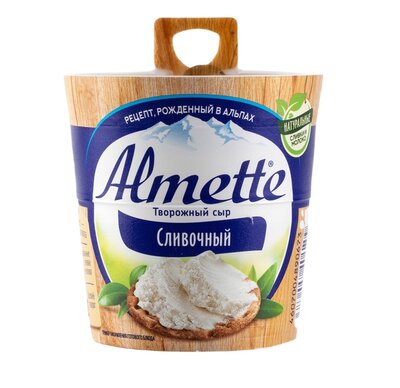 Сыр творожный Almette сливочный 60%