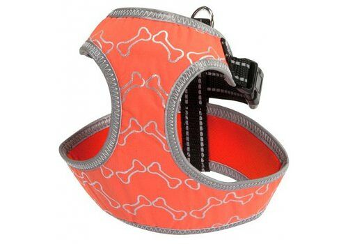 CAMON шлейка со светоотражающим рисунком 34-45 см., Оранжевый